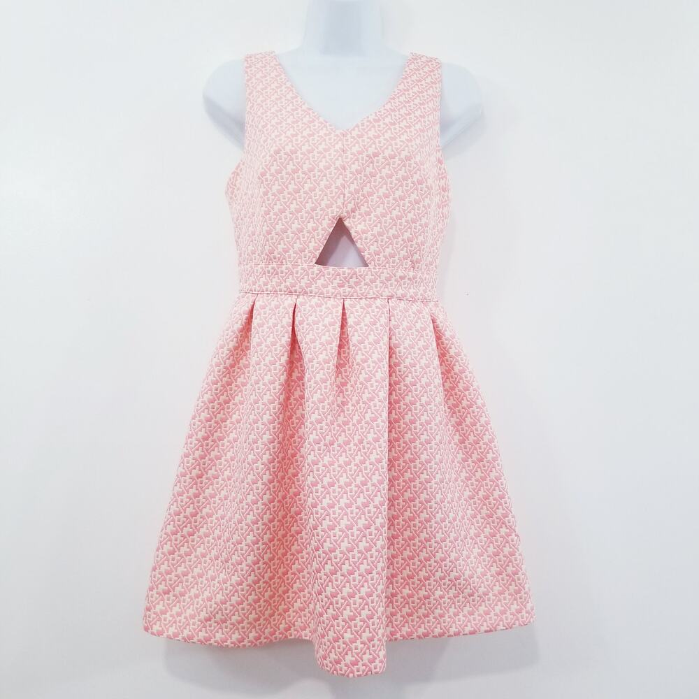 Forever 21 Fit & Flare Cutout Cocktail Dress